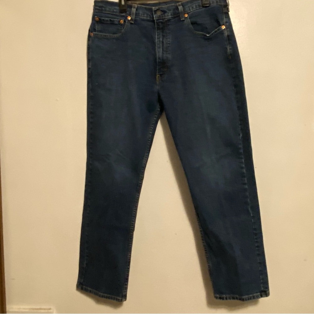 Levi’s Jeans Mens Size 38X30 Dark Wash Western Workwear Cowboy 505 Denim